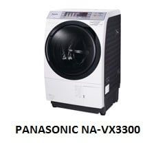 (Used 90%) Máy giặt sấy block Panasonic NA-VX3300L giặt 9 kg sấy 6 kg