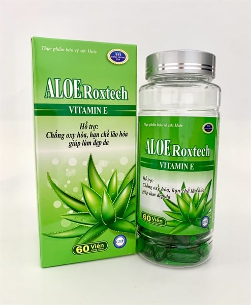 (DateT4/26) Viên Uống AloeRoxtech Vitamin E Rostex (Hộp 60 viên nang mềm) ( Q3020262301 )