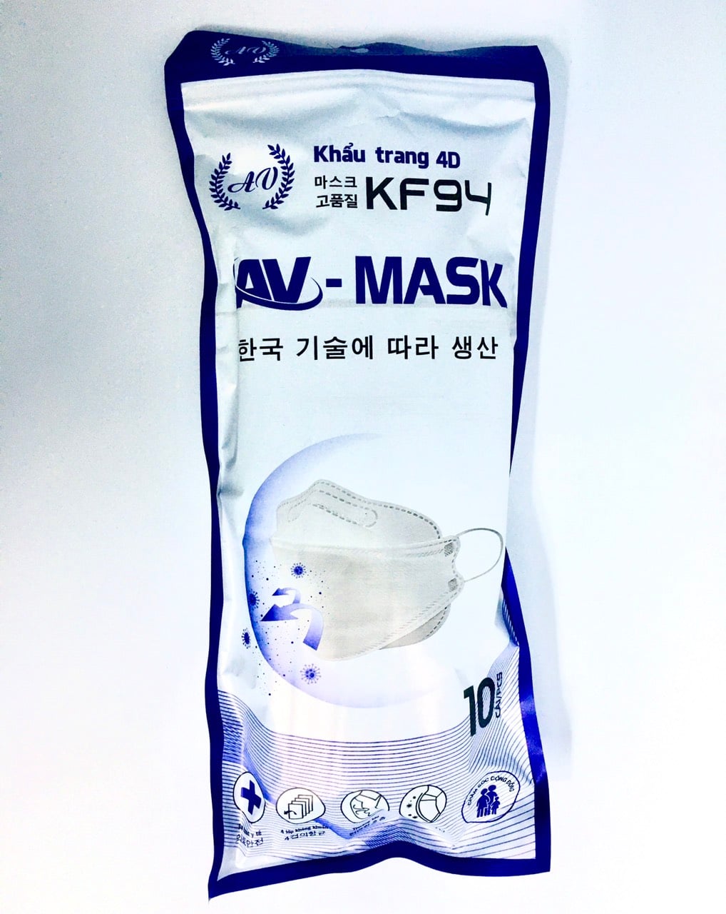 Khẩu Trang 4D An Phú (H/ 10 cái) ( Q30200618 )