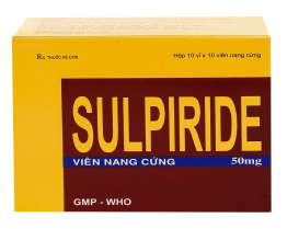 ( Date 07/27) Sulpirde GMP-WHO Sulpiride 50mg (H/10 vỉ x 10 viên) ( Q30200344 )