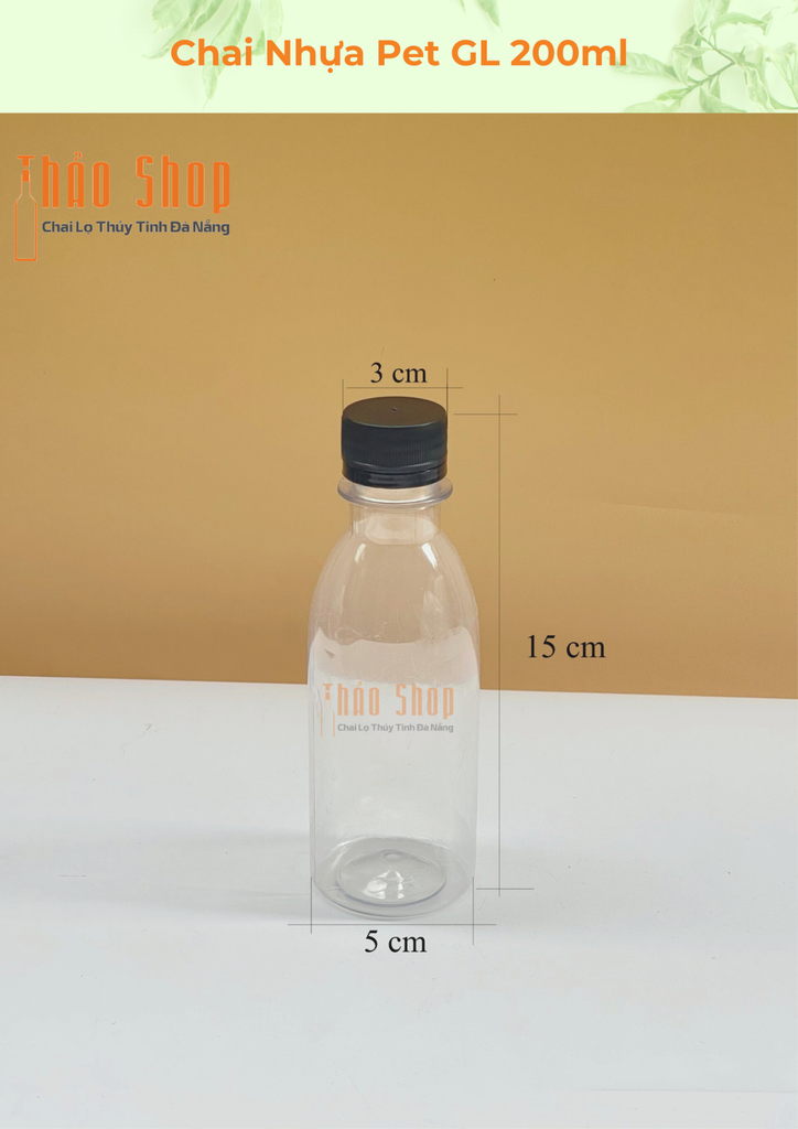 Chai Nhựa Pet GL 200ml