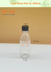 Chai Nhựa Pet GL 200ml