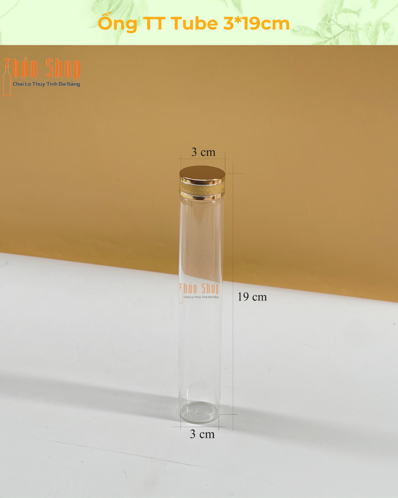 Ống TT Tube 3*19cm