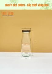 CHAI TT SỮA 300ML - NẮP THIẾC