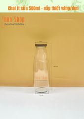 CHAI TT SỮA 500ML