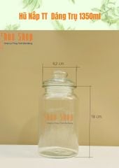 Hũ Nắp TT Dáng Trụ 1350ml