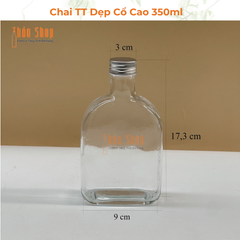 Chai TT Dẹp Cổ Cao 350ml