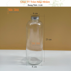 Chai TT 1 Lít Nắp Nhôm