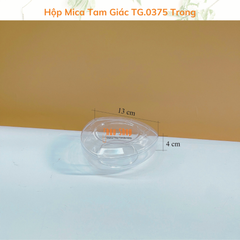 Hộp Mica Tam Giác TG.0375 Trong