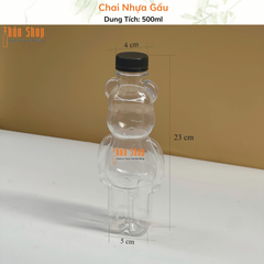 Chai Nhựa Gấu