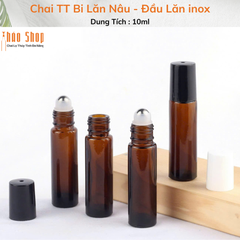 Chai Bi lăn Nâu 10ml