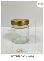 Hũ TT Nắp Cao 100ml