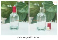 Chai Rượu Bầu 500ML