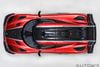 XE MÔ HÌNH KOENIGSEGG ONE : 1 APPLE RED/CARBON,TỶ LỆ 1/64 AUTOART