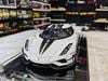 XE MÔ HÌNH KOENIGSEGG REGERA WHITE,TỶ LỆ 1/18 FRONTIART