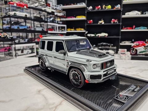  XE MÔ HÌNH MERCEDES BENZ G900 BRABUS GREY 