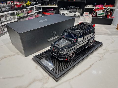 XE MÔ HÌNH MERCEDES BENZ G900 BRABUS BLACK 