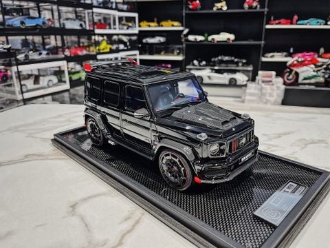  XE MÔ HÌNH MERCEDES BENZ G900 BRABUS BLACK 