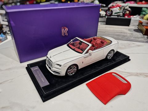  XE MÔ HÌNH ROLLS ROYCE DAWN DIAMOND WHITE 