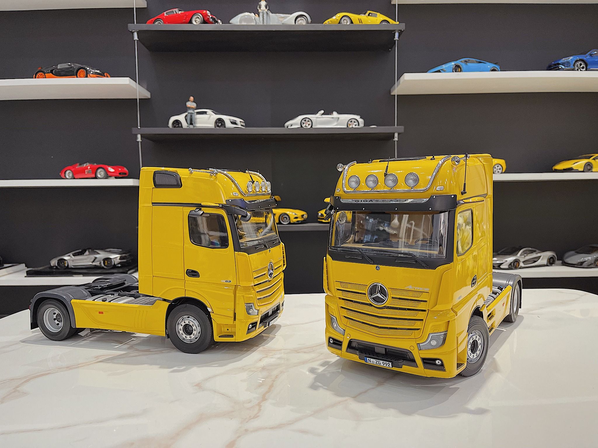 Xe hợp kim mô hình xe tải đồ chơi xe tải vận chuyển container xe tải rác  phẳng Caddy Weibang xe  Chế độ tĩnh  Lumtics  Lumtics  Đặt hàng