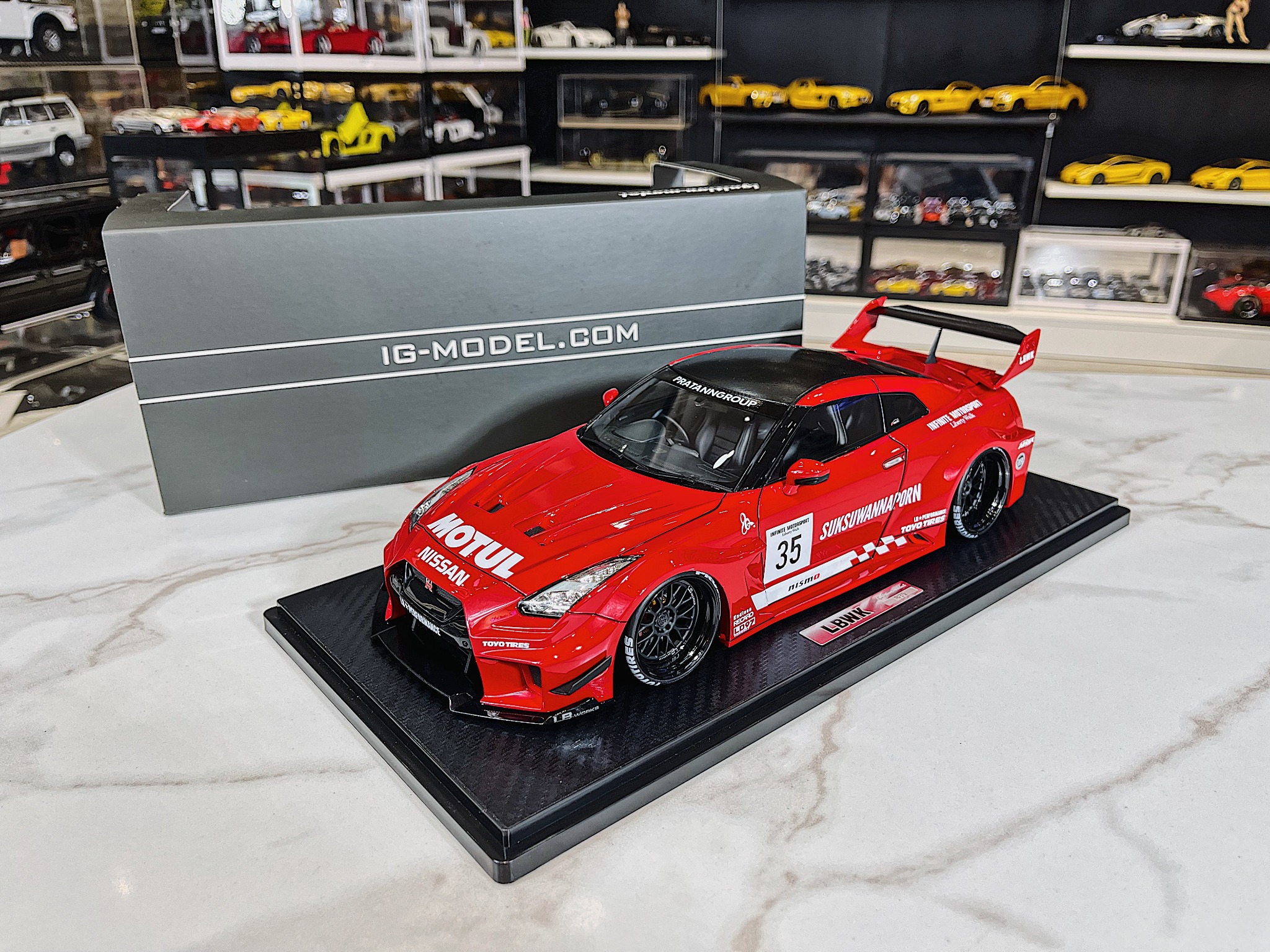 Xe Mô Hình Nissan GTR Nismo GT3 R35 2015 164 CarNel  Trắng   Shopee  Việt Nam