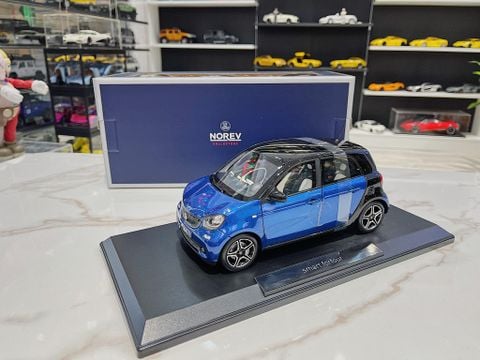  Xe mô hình Smart Forfour,tỷ lệ 1/18 Norev 