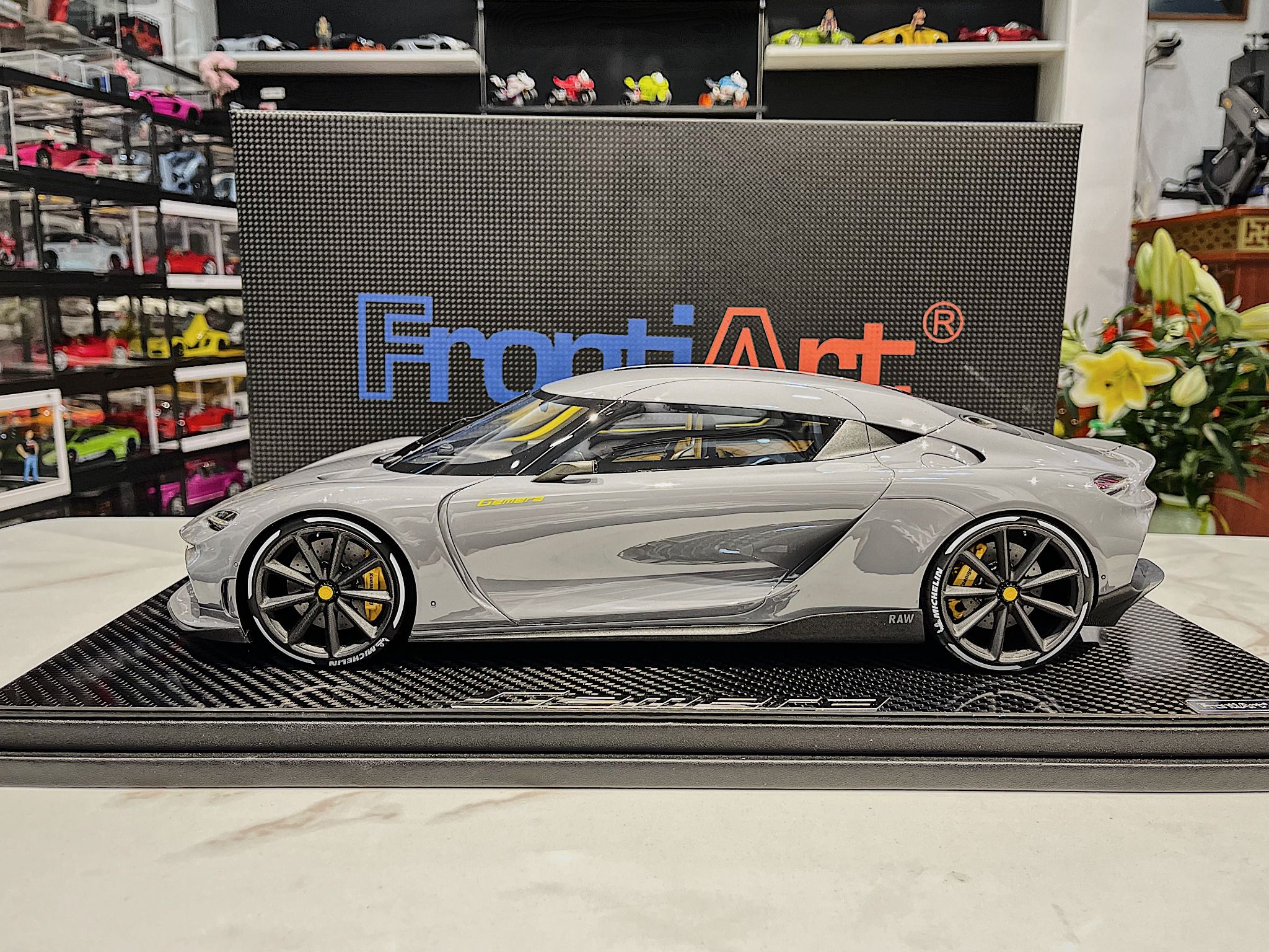 Xe mô hình Koenigsegg Agera R Double Horses 132  Xanh  B32E8154