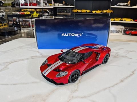  XE MÔ HÌNH FORD GT,TỶ LỆ 1/18 AUTOART 