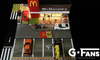 SA BÀN DIORAMA MCDONALD'S BUILDING,TỶ LỆ 1/64