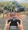 XE TANK ĐIỀU KHIỂN RUSSIA SOVIET KV - 1'S,TỶ LỆ 1/16 HENGLONG