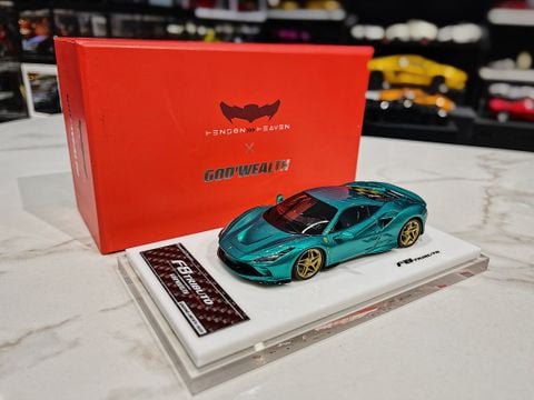  XE MÔ HÌNH FERRARI F8 TRIBUTO RED,TỶ LỆ 1/43 
