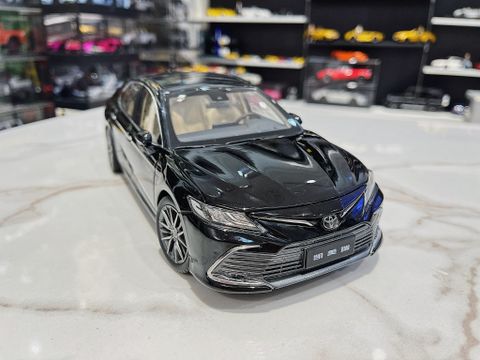  XE MÔ HÌNH TOYOTA CAMRY BLACK,TỶ LỆ 1/18 PAUDI 