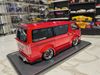 XE MÔ HÌNH WORKS HIACE RED METALLIC