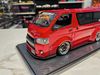 XE MÔ HÌNH WORKS HIACE RED METALLIC