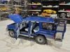 XE MÔ HÌNH TOYOTA LAND CRUISER LC70 SERIE J76 BLUE,TỶ LỆ 1/18 ALMOST REAL