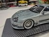 XE MÔ HÌNH TOYOTA SUPRA GT300 TOP SECRET GREY,TỶ LỆ 1/18 IGNITION