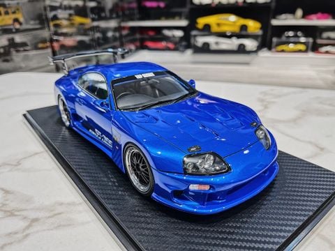  XE MÔ HÌNH TOYOTA SUPRA GT300 TOP SECRET,TỶ LỆ 1/18 IGNITION 