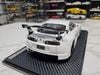 XE MÔ HÌNH TOYOTA SUPRA GT300 TOP SECRET WHITE,TỶ LỆ 1/18 IGNITION