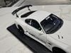 XE MÔ HÌNH TOYOTA SUPRA GT300 TOP SECRET WHITE,TỶ LỆ 1/18 IGNITION