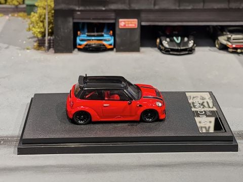  XE MÔ HÌNH MINICOOPER LBW,TỶ LỆ 1/64 BSC 