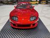 XE MÔ HÌNH TOYOTA SUPRA GT300 TOP SECRET RED,TỶ LỆ 1/18 IGNITION
