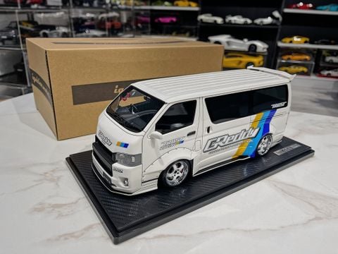  XE MÔ HÌNH TOYOTA HIACET・S・D WORKS GREDDY,TỶ LỆ 1/18 IGNITION 