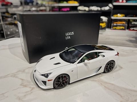  XE MÔ HÌNH LEXUS LFA,TỶ LỆ 1/18 WELL MODELS 