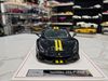 XE MÔ HÌNH FERRARI 488 PISTA NOVITEC BLACK,TỶ LỆ 1/18 IVY MODEL