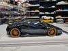 XE MÔ HÌNH FERRARI 488 PISTA NOVITEC BLACK,TỶ LỆ 1/18 IVY MODEL