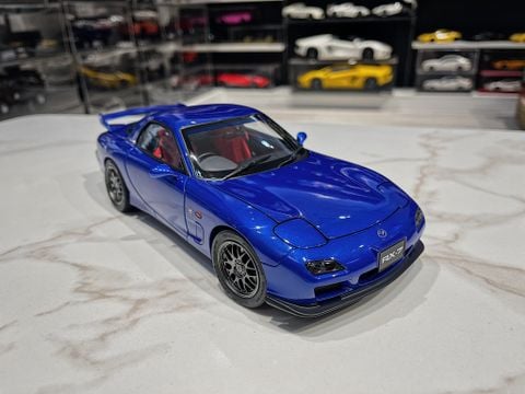  XE MÔ HÌNH MAZDA RX-7 X ENGINE,TỶ LỆ 1/18 POLAR MASTER 