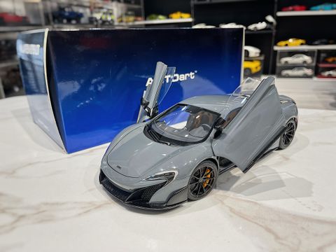  XE MÔ HÌNH MCLAREN 675LT GREY,TỶ LỆ 1/18 AUTOART 