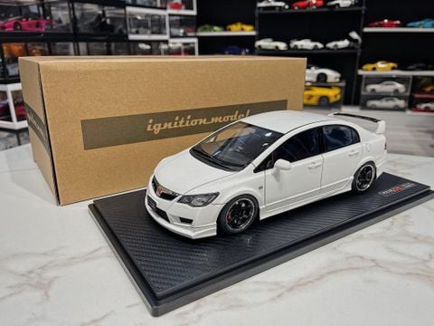  XE MÔ HÌNH HONDA CIVIC FD2 TYPE R,TỶ LỆ 1/18 IGNITION MODEL 