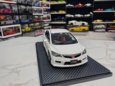  XE MÔ HÌNH HONDA CIVIC FD2 TYPE R,TỶ LỆ 1/18 IGNITION MODEL 