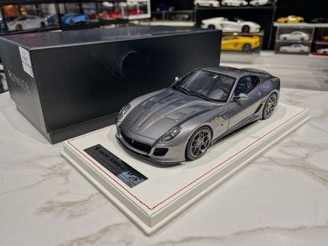  XE MÔ HÌNH FERRARI 599 GTO NOVITEC,TỶ LỆ 1/18 RUNNER 